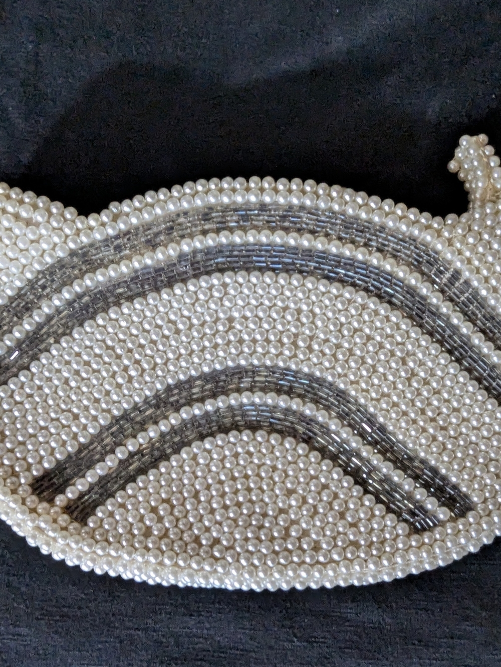 Vintage Beaded Clutch Bag - Made In Japan - Picture 5 of 7